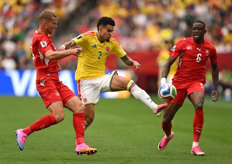 Thụy Sĩ vs Colombia (03:00 – 08/07)